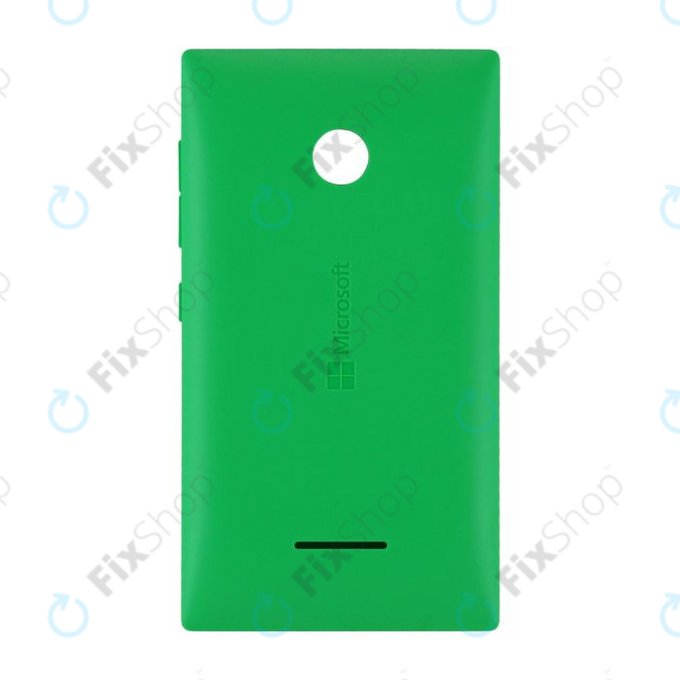 Tylna pokrywa baterii do Microsoft Lumia 435, 02508T8, Zielony, Green, Genuine Service Pack