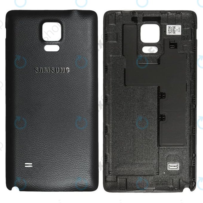 Tylna pokrywa baterii do Samsung Note 4 N910F, Charcoal Black