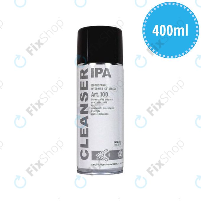 100% alkohol izopropylowy, 400ml, Cleanser IPA