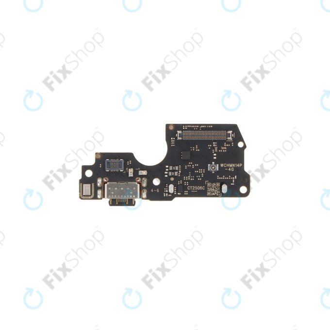 Złącze ładowania z czytnikiem SIM i płytką PCB do Xiaomi Redmi Note 14 Pro 4G 24116RACCG