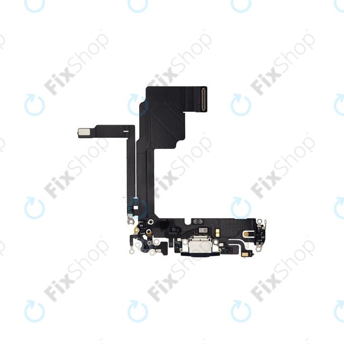 Złącze ładowania z taśmą flex do iPhone 15 Pro, Blue Titanium