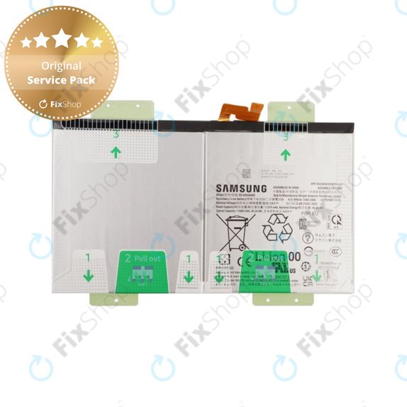 Bateria do Samsung Tab S11 Ultra X930, X936, EB-BX936ABE, 11600mAh, GH82-38349A, Genuine Service Pack