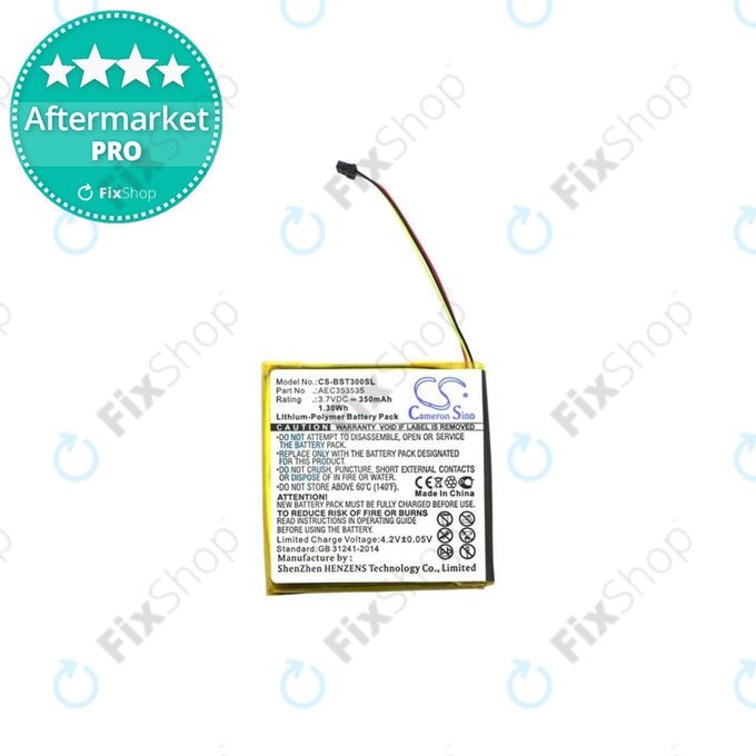 Bateria do Beats Solo 2.0, 3.0, AEC353535, 350mAh, HQ