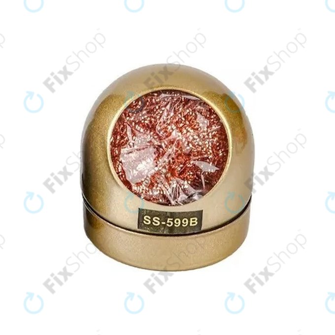 Czyścik do końcówek lutowniczych, Złoty, Gold, Sunshine 599B