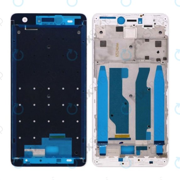 Ramka przednia do Xiaomi Redmi Note 4X, Bialy, White