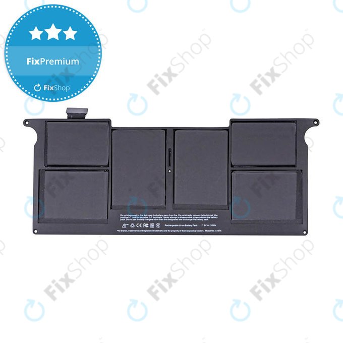 Bateria do MacBook Air 11" A1370 (Late 2010), A1375, 5200mAh, FixPremium