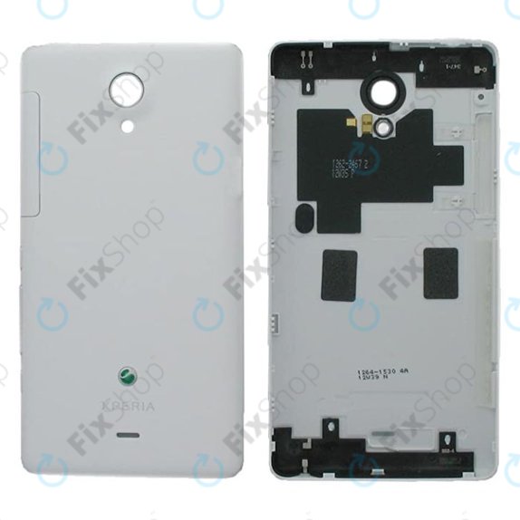 Tylna pokrywa baterii do Sony Xperia T LT30i, Biały, White