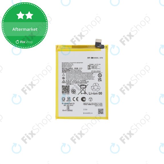 Bateria do Motorola Moto G04, G24 Power, G34, QF50, 5000mAh