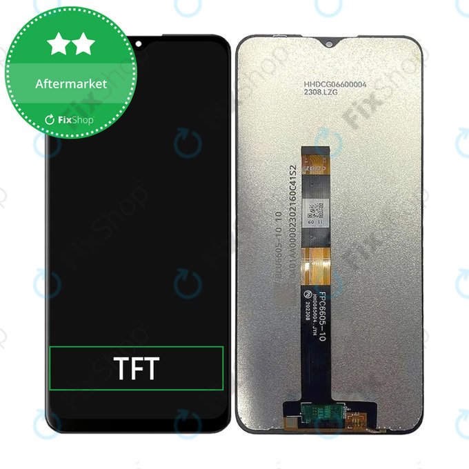Wyświetlacz do Nokia G42, Ekran dotykowy bez ramki, TFT