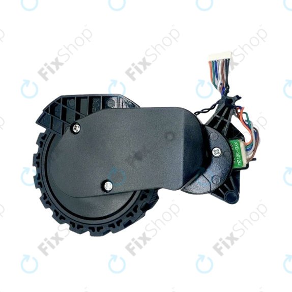Koło z silnikiem do Xiaomi Robot Vacuum X20, S10, Dreame X30, X20, X10 Pro, Right, Czarny, Black