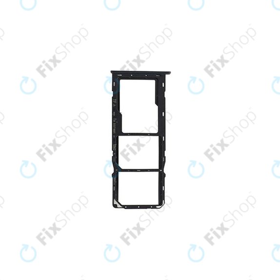 Tacka SIM do Samsung A22 5G A226B, GH81-20741A, Czarny, Black, Genuine Service Pack