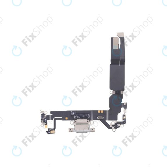 Zlacze ladowania + Flex Cable do iPhone 17, White