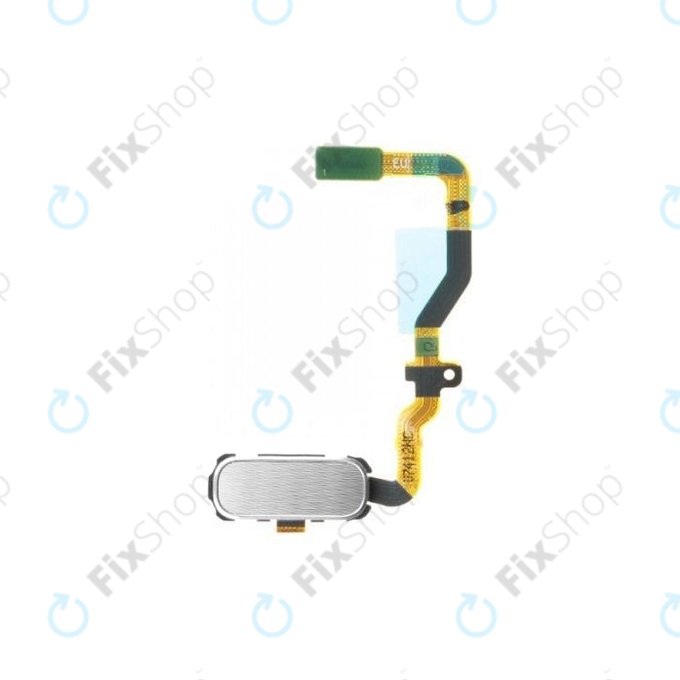 Przycisk Home + Flex Cable do Samsung S7 G930F | GH96-09789D | bialy | white | Genuine Service Pack