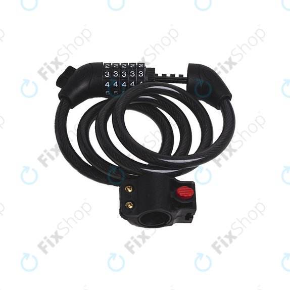 Zamek kablowy szyfrowy do Xiaomi Mi Electric Scooter 1S, 2 M365, Essential, Pro, Pro 2