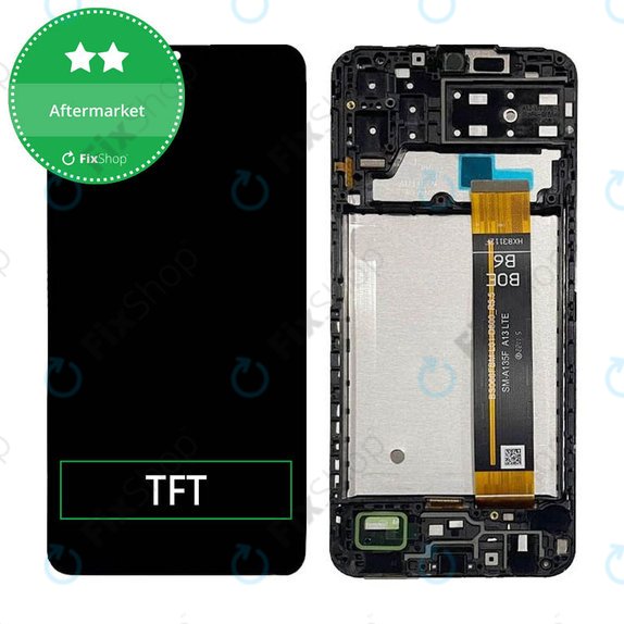Wyświetlacz do Samsung A13 A135F, Ekran dotykowy z ramką, TFT
