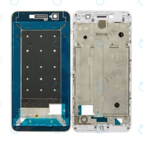 Ramka przednia do Huawei Y6 Pro, Bialy, White