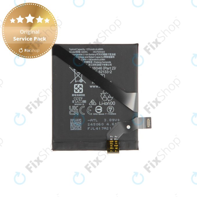Bateria dla Google Pixel 9 Pro Fold, Base GE59C, G949-00920-00, Genuine Service Pack