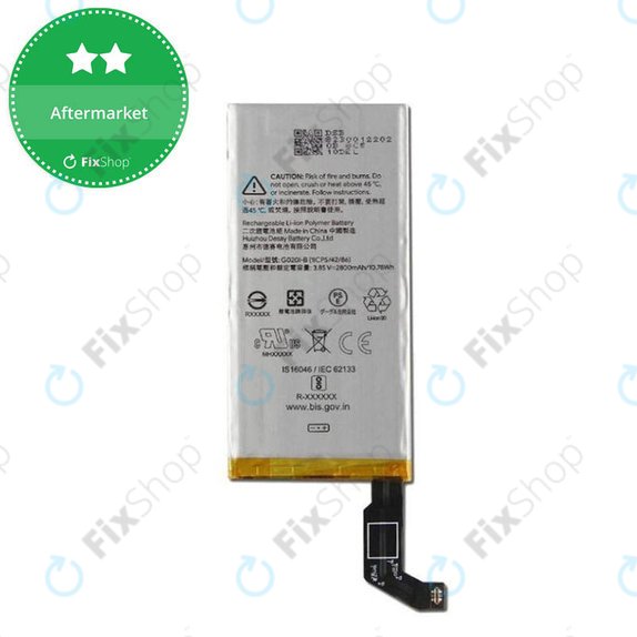 Bateria do Google Pixel 4, G020I-B, 2800mAh