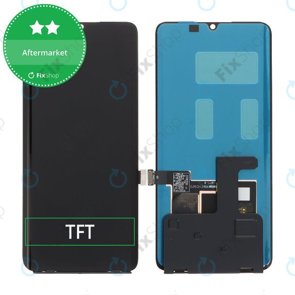 Wyświetlacz do Xiaomi Mi Note 10, Mi Note 10 Pro, Mi Note 10 Lite, Ekran dotykowy bez ramki, TFT