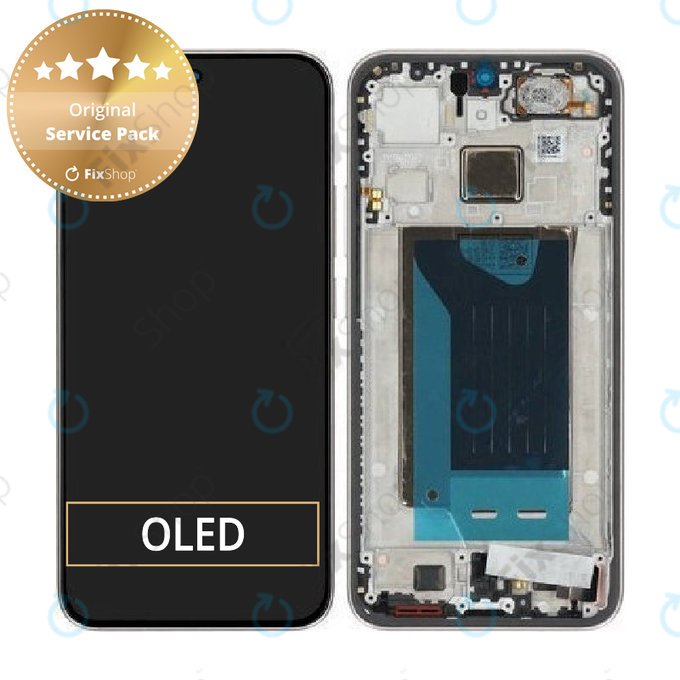 Wyświetlacz dla Xiaomi 15T, Rose Gold, Ekran dotykowy z ramką, 5600030O12A00, Genuine Service Pack