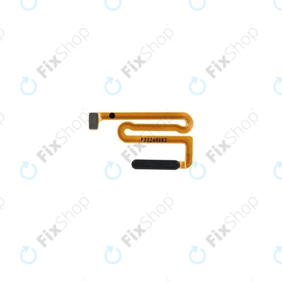 Czujnik linii papilarnych z taśmą flex do Samsung A13 5G A136B, GH96-14893A, Awesome Black, Genuine Service Pack
