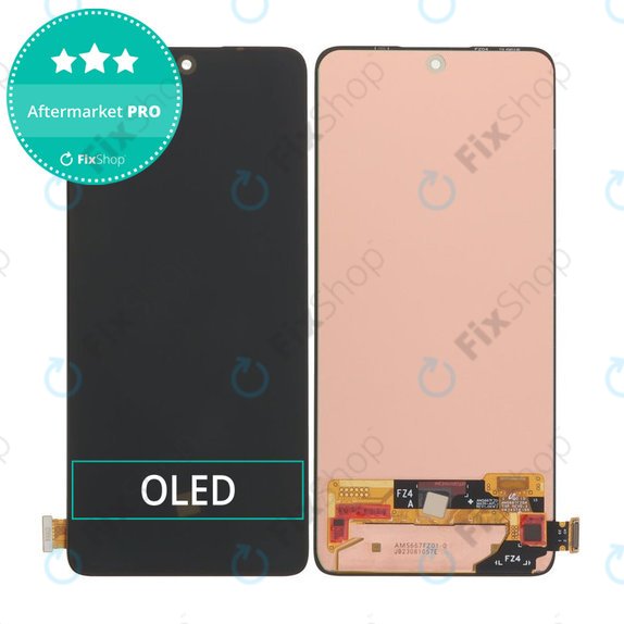 Wyświetlacz OLED do Xiaomi Poco M7 Pro 5G, Ekran dotykowy bez ramki