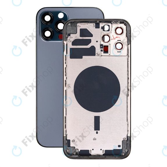 Tylna obudowa do iPhone 12 Pro Max, Niebieski, Blue