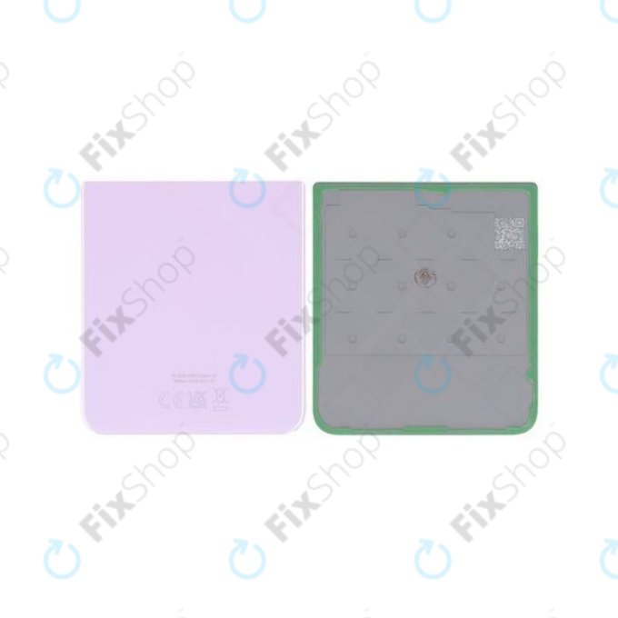 Tylna pokrywa baterii do Samsung Z Flip 3 F711B, GH82-26293D, Lawendowy, Lavender, Genuine Service Pack