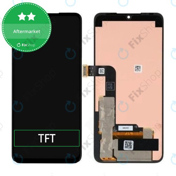 Wyświetlacz do LG G8X ThinQ, Ekran dotykowy bez ramki, TFT