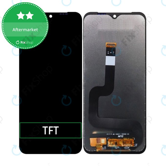 Wyświetlacz do Fairphone 4, Ekran dotykowy bez ramki, TFT