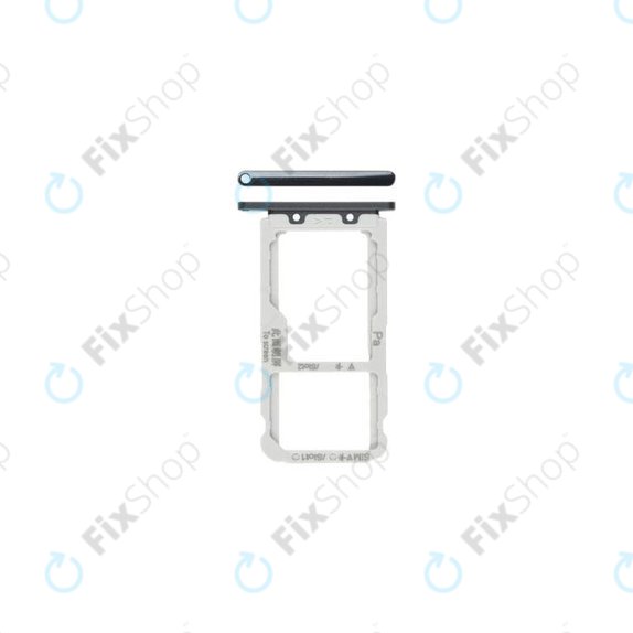 Tacka SIM do Huawei Nova 3, 51661JSC, Czarny, Black, Genuine Service Pack