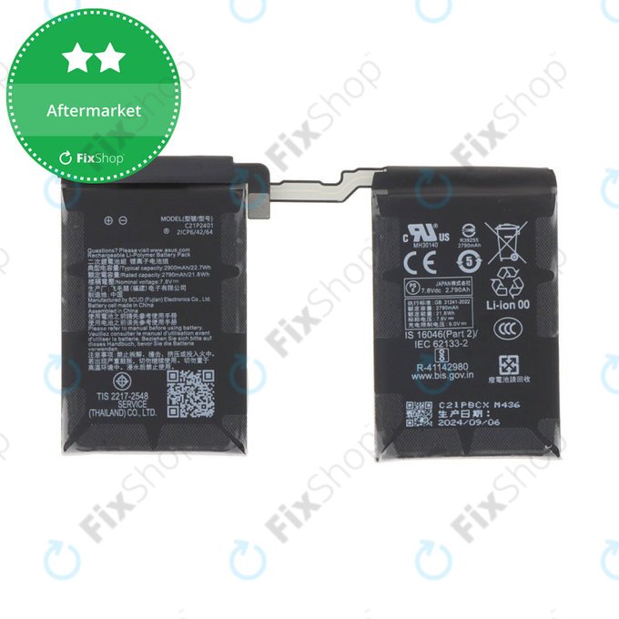Bateria do Asus ROG Phone 9, 9 Pro, C21P2401, 5800mAh