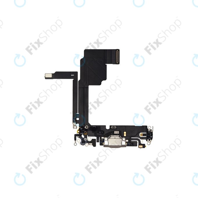 Złącze ładowania z taśmą flex do iPhone 15 Pro, Natural Titanium