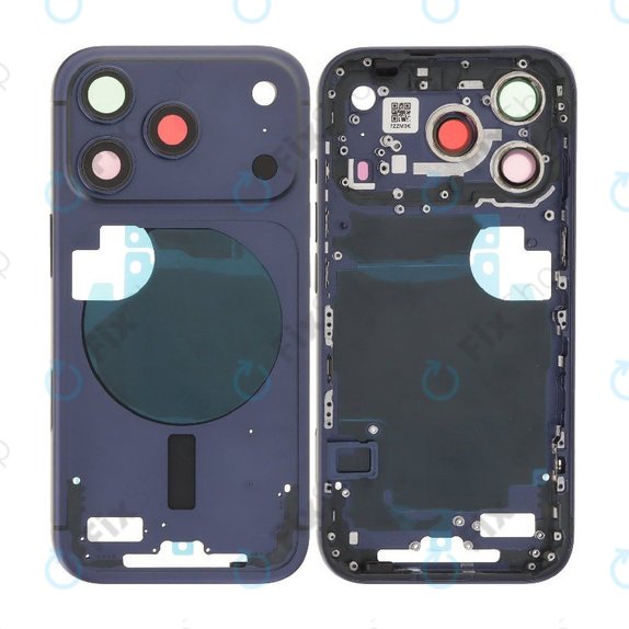 Tylna obudowa do iPhone 17 Pro Max, Dark Blue