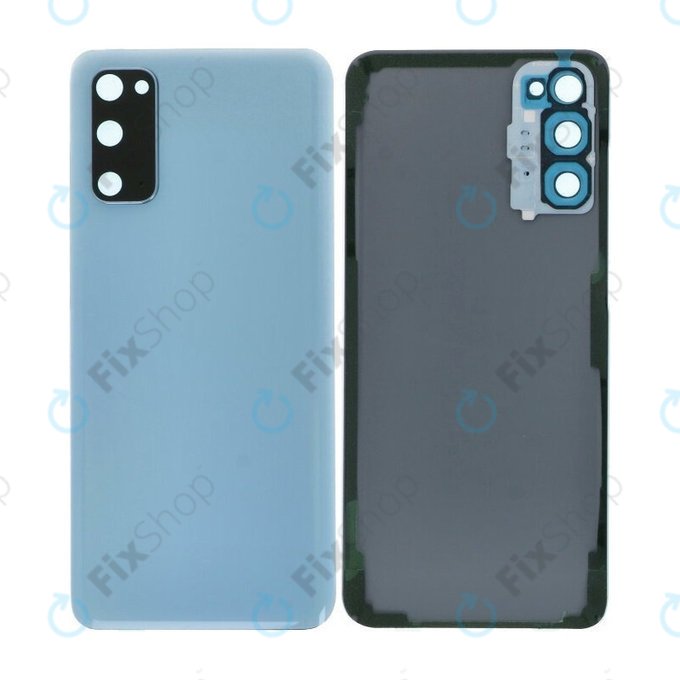 Tylna pokrywa baterii z kompletnym montażem do Samsung S20 G980F, Cloud Blue