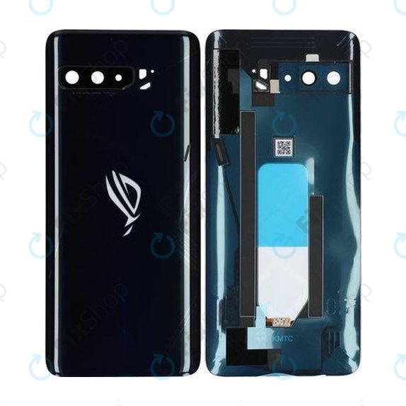 Tylna pokrywa baterii do Asus ROG Phone 3 ZS661KS, 90AI0030-R7A020, Black Glare, Genuine Service Pack