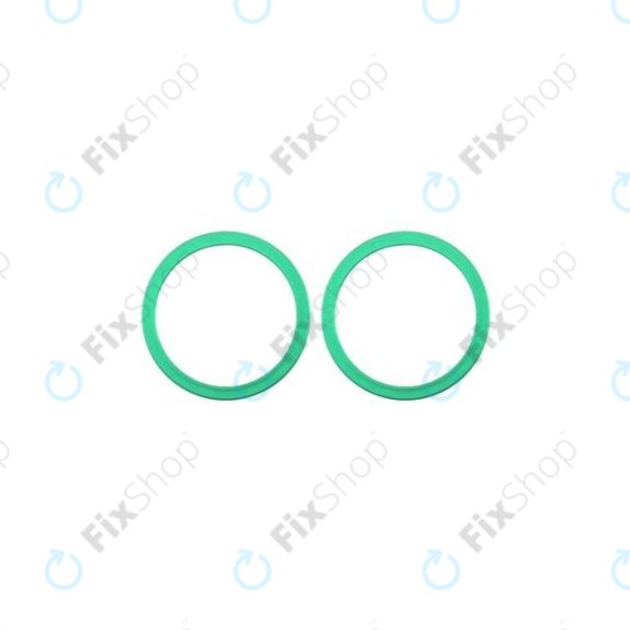 Oslona obiektywu tylnej kamery do iPhone 11, 12, 12 Mini, Zielony, Green, 2szt