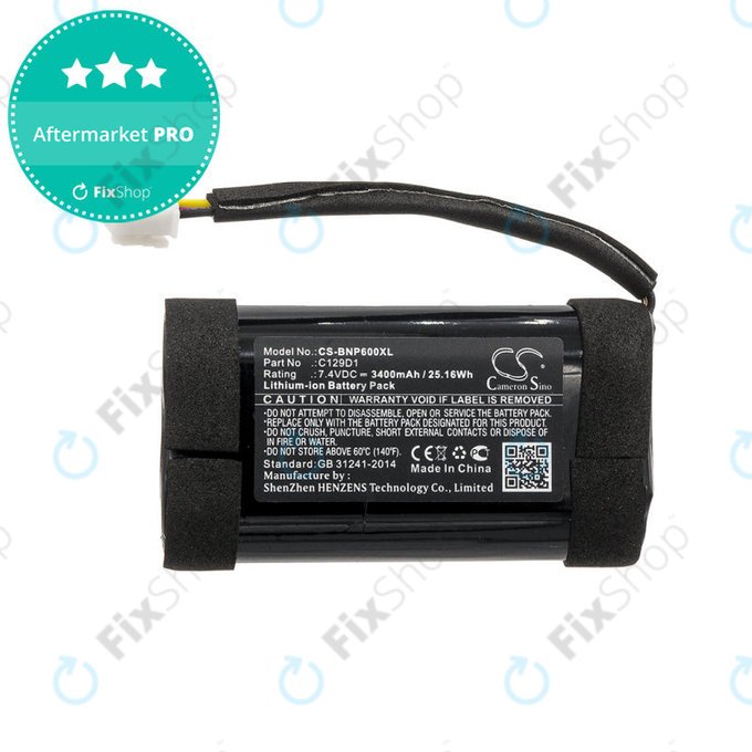 Bateria do Bang & Olufsen Beoplay P6, 3400mAh, Li-Ion, 7.4V, C129D1, HQ