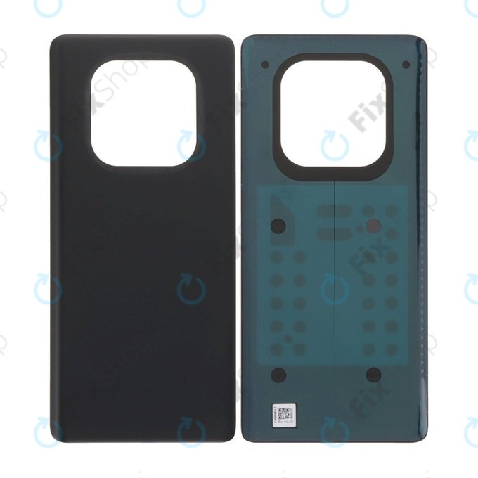 Tylna pokrywa baterii do Xiaomi Redmi Note 14 Pro 4G 24116RACCG, Czarny, Midnight Black
