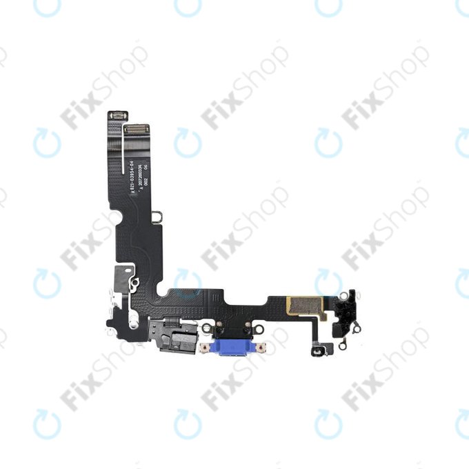 Złącze ładowania z taśmą flex do iPhone 14 Plus, Niebieski, Blue