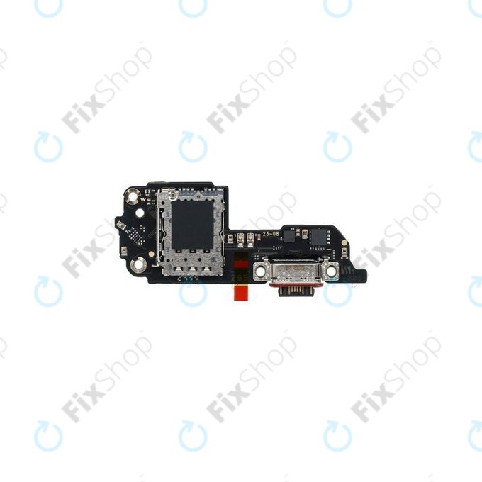 Złącze ładowania z czytnikiem SIM i płytką PCB do Xiaomi Redmi Note 14 Pro+ 5G , 5600200O16U00, Genuine Service Pack