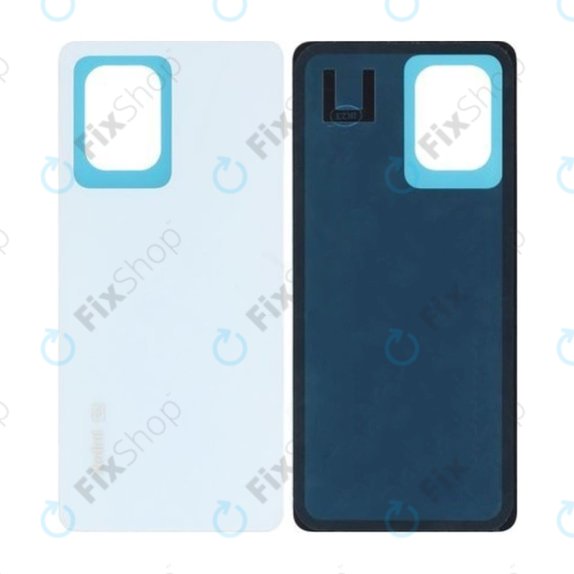 Tylna pokrywa baterii do Xiaomi Redmi Note 12 Pro 5G, 5600300M1600, Polar White, Genuine Service Pack