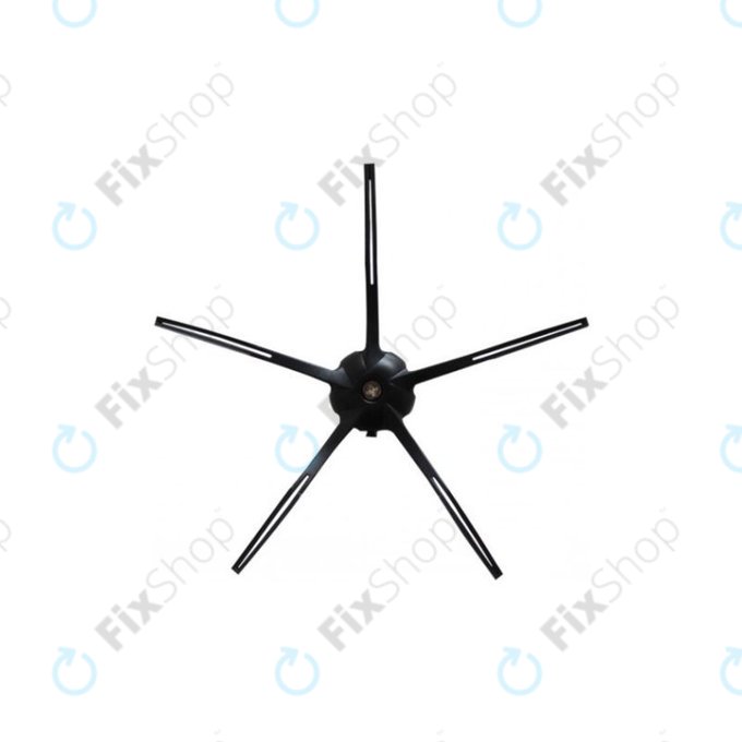 Szczotka boczna do Xiaomi Roborock S4, S5 Max, S6, S6 MaxV, S6 Pure, S7, S7+, S7 MaxV, S7 Pro Ultra, Q7, Q7+, Q7 Max, Q7 Max+, T7S Plus, E4, E5, T4, T6, Xiaowa E3, Czarny, Black