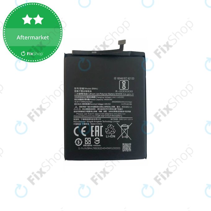 Bateria do Xiaomi Redmi Note 8 Pro, BM4J, 4500mAh