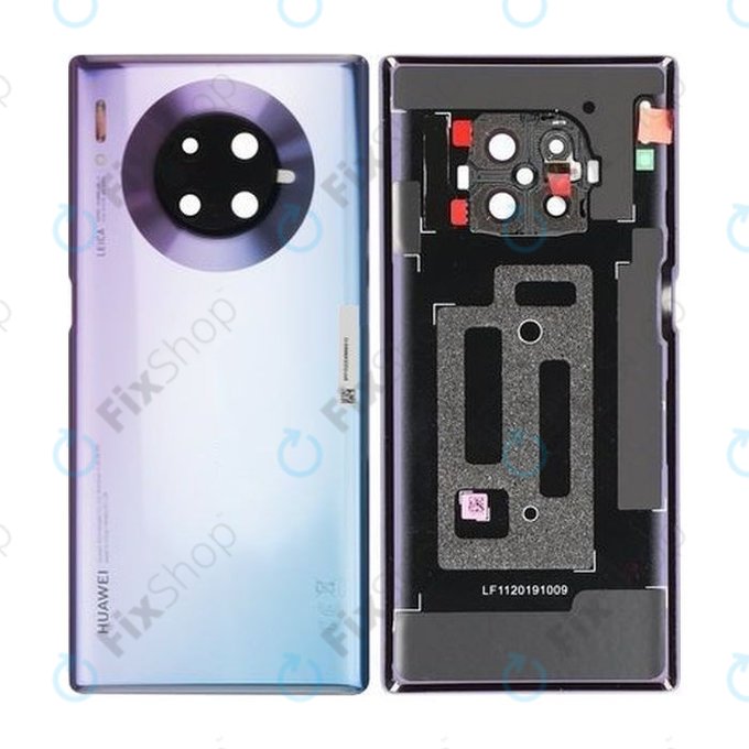 Tylna pokrywa baterii do Huawei Mate 30 Pro, 02353FFY, Space Silver, Genuine Service Pack