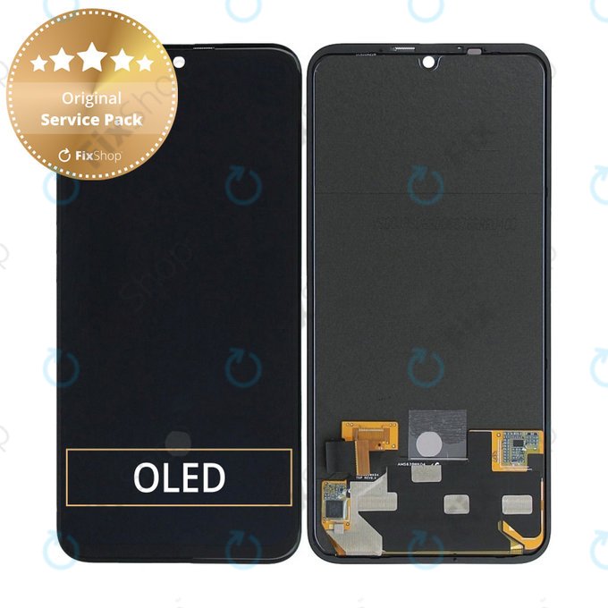 Wyświetlacz z ekranem dotykowym do Motorola One Zoom XT2010, 5D68C14653, 5D68C14653PW, SD68D06878RR, Genuine Service Pack