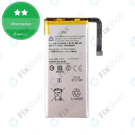 Bateria do Google Pixel 5, GTB1F, 4000mAh