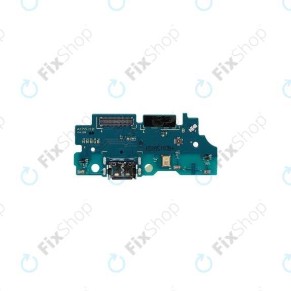 Złącze ładowania na płytce PCB do Samsung A17 A176B, GH96-20346A, Genuine Service Pack