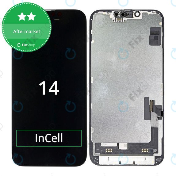 Wyświetlacz In-Cell HD+ dla iPhone 14, Ekran dotykowy z ramką