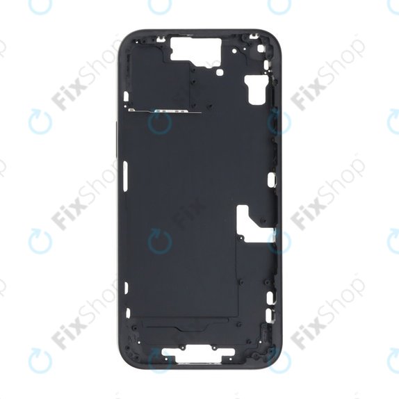 Ramka srodkowa do iPhone 15 Plus, Czarny, Black